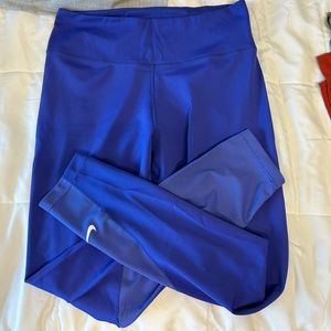 Medium Blue Nike Dri Fit Leggings